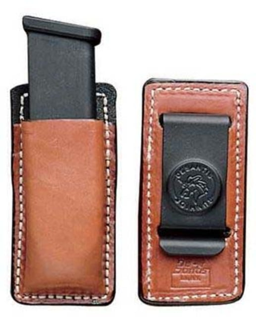 DeSantis Secure Magazine Pouch Long and Short Single Stack 9mm/40cal Ambidextrous Plain Tan - Desantis