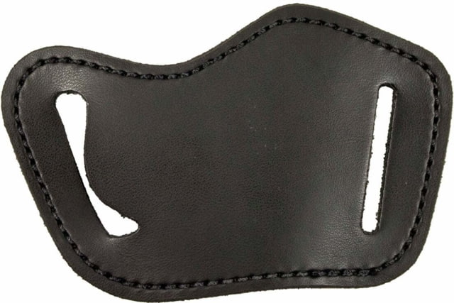 DeSantis Simple Slide Belt Leather Holster Fits Most Small Autos Right Hand Lined Black - Desantis