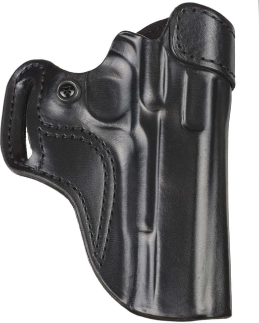 DeSantis Sky Cop Leather Belt Holster Glock 19 23 26 27 32 33 36 19X 45 Left Hand Plain Black - Desantis