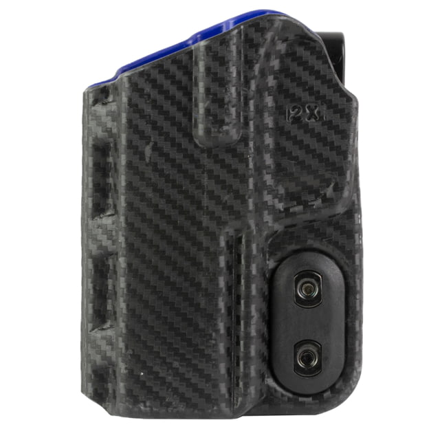 DeSantis Slim-Tuk Kydex Inside Waistband Holster Sig Sauer P365-XMACRO Ambidextrous Black/Blue