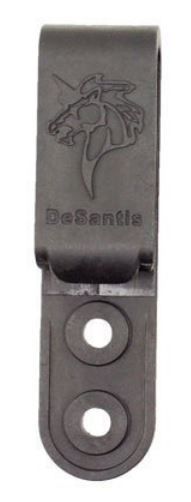 DeSantis Medium C Clip 2-Hole Black - Desantis
