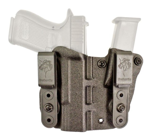 DeSantis The Hidden Truth IWB Kydex Holster Glock 19/Glock 23/Glock 32/Glock 45/Glock 19X/Glock 19 Gen 5 Left Hand Kydex Black - Desantis