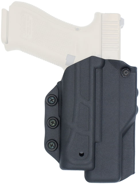 DeSantis The Quantico Undercover OWB Holster Left Hand Black Glock 17 17 Gen 5 19 19 Gen 5 19X 22 23 31 32 45 w/ Red Dot Sights & w/ or w/o - Desantis