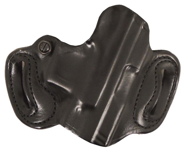 DeSantis Thumb Break Mini Slide Leather Belt Holster Ruger-57 Left Hand Plain Black - Desantis