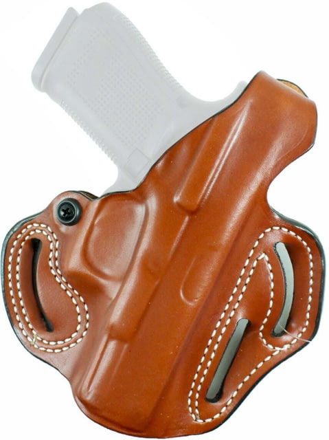 DeSantis Thumb Break Scabbard Belts Holsters - Walther Walther PDP 4 - 4.5in w/ or w/o RDS Left Hand Plain Tan - Desantis
