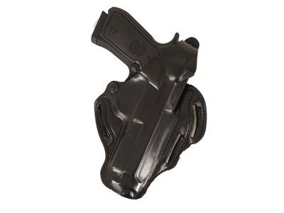 DeSantis Thumb Break Scabbard Belt Holster Beretta 92A1/Taurus PT92AF Left Hand Plain Black - Desantis