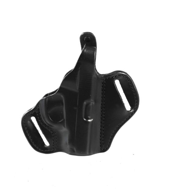 DeSantis Thumb Break Scabbard Belt Holster SIG Sauer P238/Colt Mustang/Colt Pony/Colt Pocketlite/SIG Sauer P238 Equinox Right Hand Plain Black