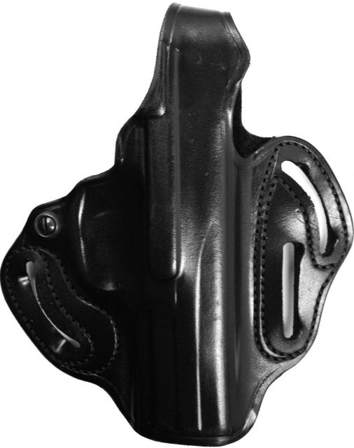 DeSantis Thumb Break Scabbard Belt Holsters Colt Commander Kimber Compact 45 PRO Carry S&W 1911PD 4 1/4in Springfield CHAMPION 4in Left Hand Plain - Desantis