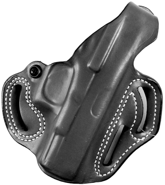 DeSantis Thumb Break Scabbard Belt Holster Smith & Wesson M&P 9 Shield Left Hand Plain Black - Desantis