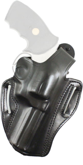 DeSantis Thumb Break Scabbard OWB Leather Holster. S&W M&P 5.7 Right Hand Black - Desantis