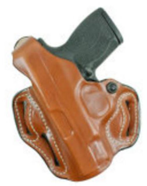 DeSantis Thumb Break Scabbard Belt Holsters S&W M&P Shield .45 Left Hand Plain Tan - Desantis