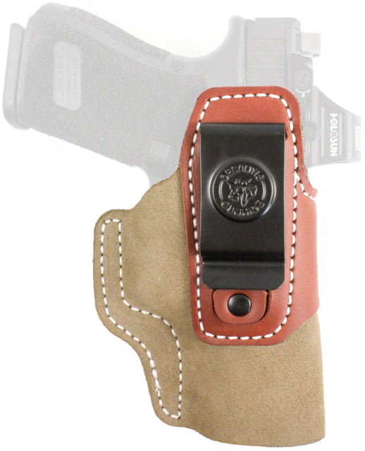 DeSantis Transit Leather IWB Holster SIG Sauer Springfield Armory Ambidextrous Kydex Natural