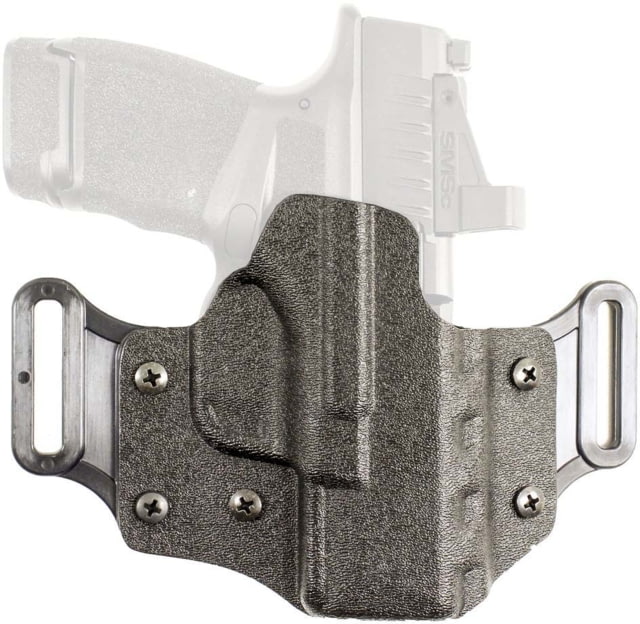 DeSantis Veiled Partner OWB Kydex Holster, S&W M&P Shield 9/40, S&W M&P Shield M2.0 9/40, Right Hand, Kydex, Black, 195KAX7Z0