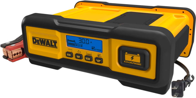 DeWALT 30 AmpProfessional Battery Charger 3 Amp Battery Maintainer With 100 Amp Engine Start Yellow/Black - Dewalt