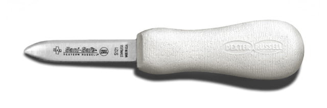Dexter Russell Sani-Safe 2in Dexsteel Blade New Haven Pattern Oyster Knife White Handle - Dexter Russell