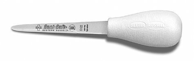 Dexter Russell Sani-Safe 4in Dexsteel Blade Boston Pattern Oyster Knife White Handle - Dexter Russell