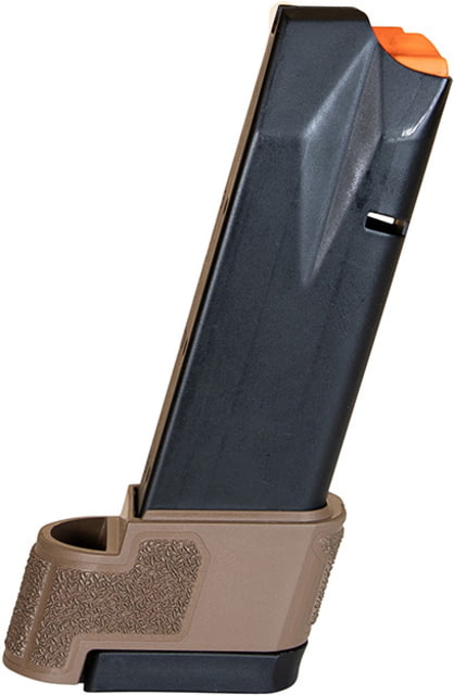 mondback Firearms DBAM29 Pistol Magazine 9mm Luger 17 Round Black/Flat Dark Earth 1 Pack Steel Ammo