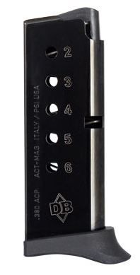 mondback Firearms Magazine DB380/32 6RD 6RD Ammo