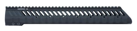 USED Diamondhead VRS T-308L Free Floating Threaded Handguard 13.5in Black  EDEMO2 Used Condition Like New - Diamondhead
