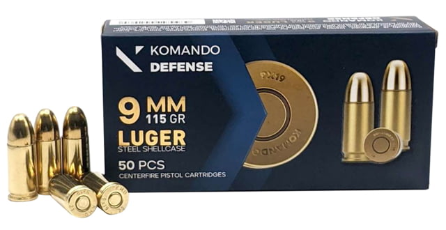 Dickinson LLC 9mm 115gr Full Metal Jacket 50 Per Box/20 Case - Dickson
