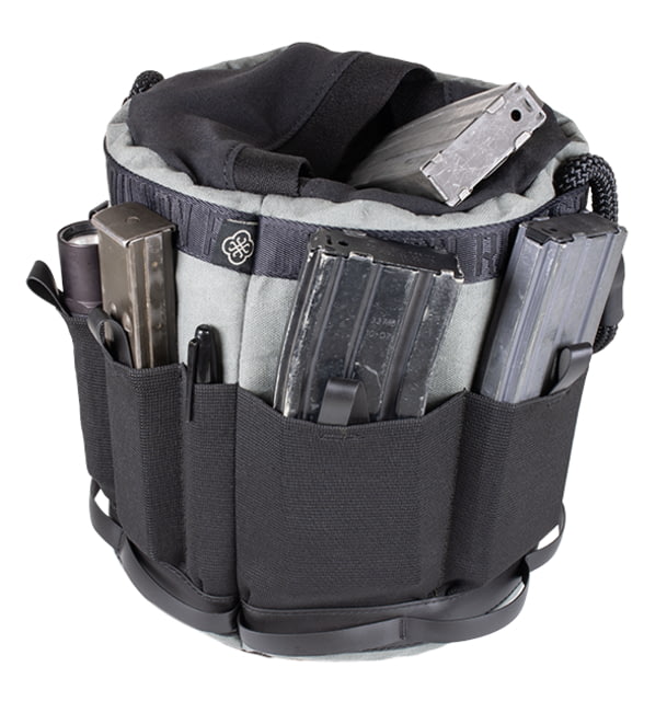 Dillon Rifle Company Range Bucket-Mini Above Average Grey 9.5 in - Dillon Rifle Company