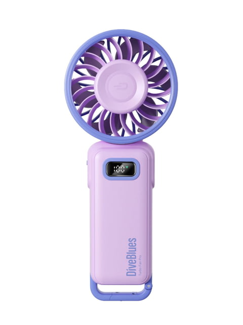 Diveblues  Fanzy Handheld Fan Purple