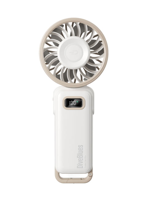 Diveblues Diveblues  Fanzy Handheld Fan White - $19.49 at Optics Planet