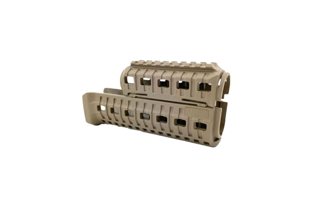 DLG Tactical AK 47/74 Handguard w/Top M-Lok/ Picatinny Rail Tan - Dlg Tactical