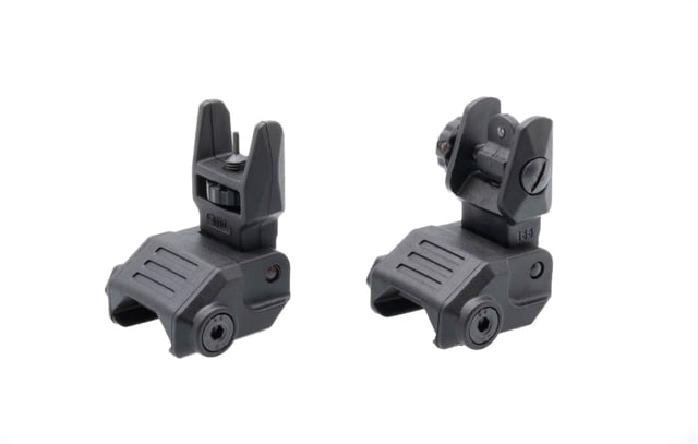 DLG Tactical Low Profile Sight Set Black - Dlg Tactical
