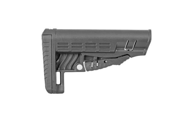 DLG Tactical TBS Classic Commercial Spec Buttstock Black - Dlg Tactical