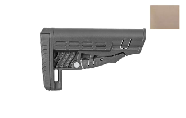 DLG Tactical TBS Classic Commercial Spec Buttstock Tan - Dlg Tactical