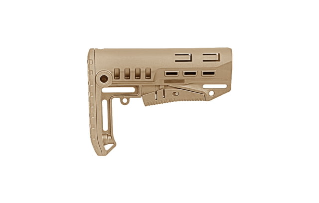 DLG Tactical TBS Compact Burrstock Mil Spec Tan - Dlg Tactical