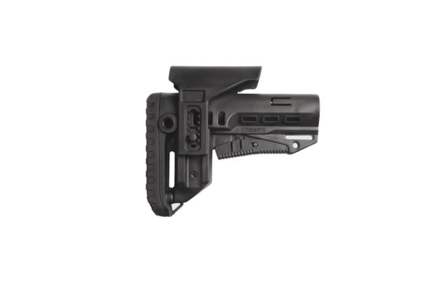 DLG Tactical TBS Compact Buttstock w/ CCP Commercial Spec Black - Dlg Tactical