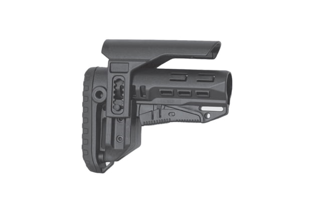 DLG Tactical TBS Compact Buttstock w/ CCP Mil Spec Black - Dlg Tactical