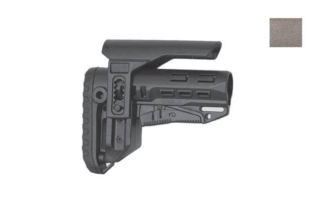 DLG Tactical TBS Compact Buttstock w/ CCP Mil Spec Green