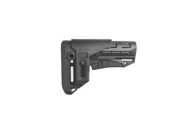 DLG Tactical TBS Compact Buttstock w/ Mil Spec CCP Black - Dlg Tactical