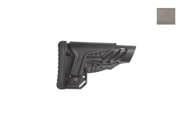 DLG Tactical TBS Shock Buttstock w/ CCP Commercial Spec Green - Dlg Tactical
