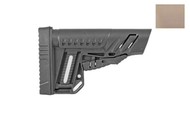 DLG Tactical TBS Shock Commercial Spec Buttstock Tan
