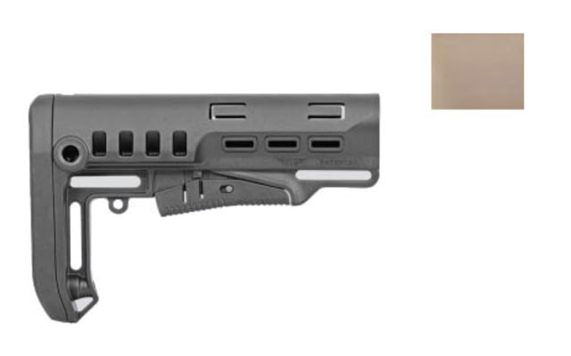 DLG Tactical TBS Tactical Buttstock Commercial Spec Tan