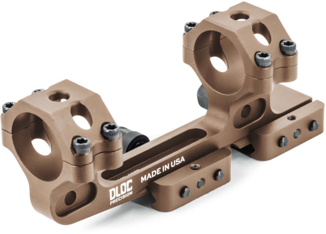 DLOC Precision Cantilever Scope Mount 30mm 1.63 in Height Tan