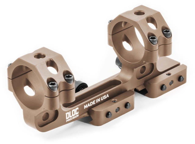 DLOC Precision Cantilever Scope Mount 34mm 2.05 in Height Tan - Dloc Precision