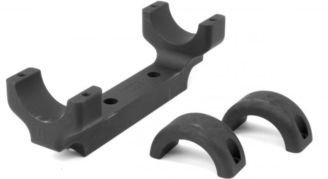 DNZ Products Game Reaper Scope Mount - H&R High Ring 1 in Tube Black Matte
