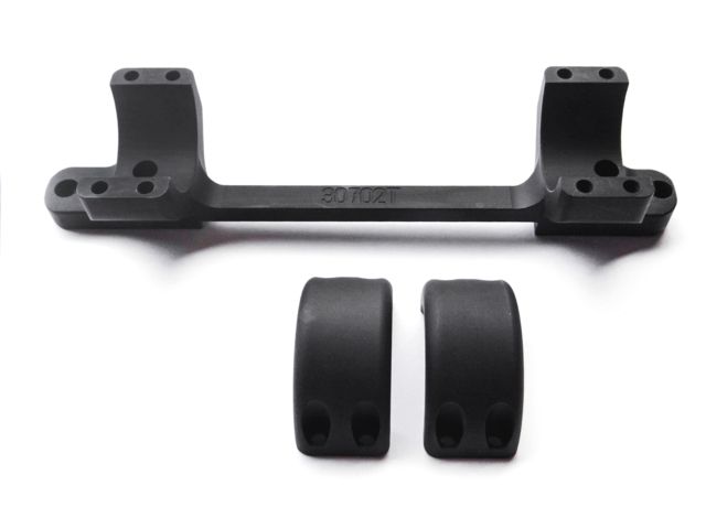 DNZ Products Game Reaper Scope Mount - Remington Model 7 Extra Low Ring 1 in Tube Black Matte - Dnz Products