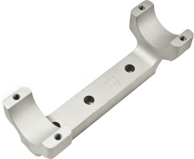 DNZ Products Game Reaper Scope Mount - H&R High Ring 1 in Tube Silver - Dnz Products
