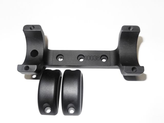 DNZ Products Game Reaper Scope Mount - CVA Black Powder Rifles High Ring 1 in Tube Silver - Dnz Products