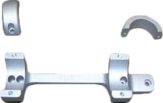 DNZ Products Game Reaper Scope Mount - Remington Model 7 Extra Low Ring 1 in Tube Silver - Dnz Products