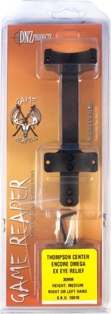 DNZ Products Game Reaper Scope Mount - T/C Encore Omega-ERR Low Ring 30 mm Tube Black Matte - DNZ