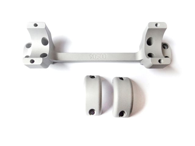 DNZ Products Game Reaper Scope Mount - Browning A Bolt Super Short Action High Ring 1 in Tube Silver - Dnz Products