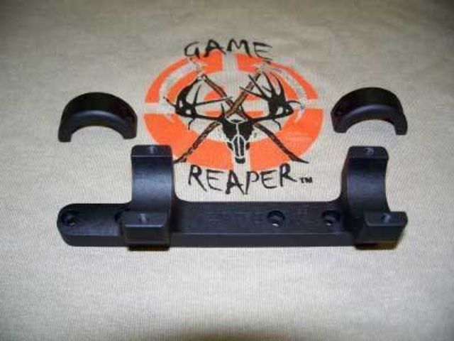 DNZ Products Game Reaper Scope Mount - CVA Black Powder Rifles Low Ring 1 in Tube Black Matte - Dnz Products