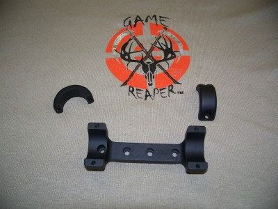 USED DNZ Products Game Reaper Scope Mount - CVA Rifle Medium Ring 1 in Tube Black Matte  EDEMO2 Used Condition Like New Inspect and Rebox - Dnz Products